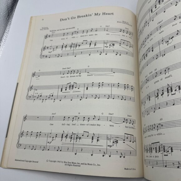 Bacharach/David Song Book Vintage 1967 Sheet Music Compilation Softcover - Picture 5 of 8